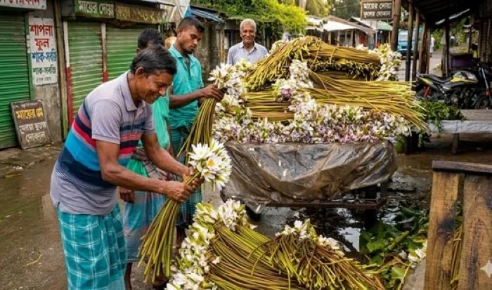 ইলিশ-শাপলায় ফিরছে বাঙালির রসনা